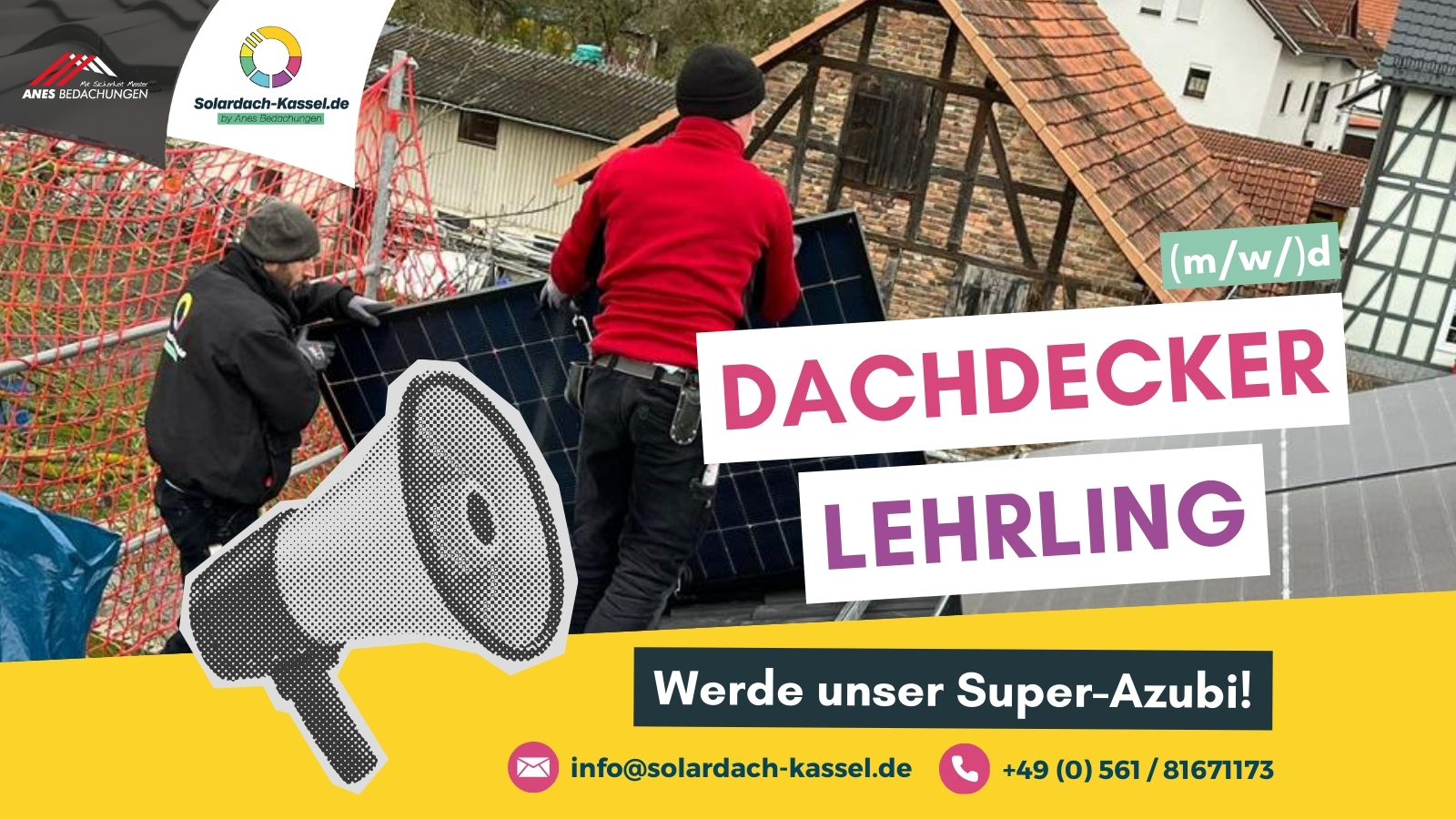 Dachdecker Ausbildung 2024 Kassel